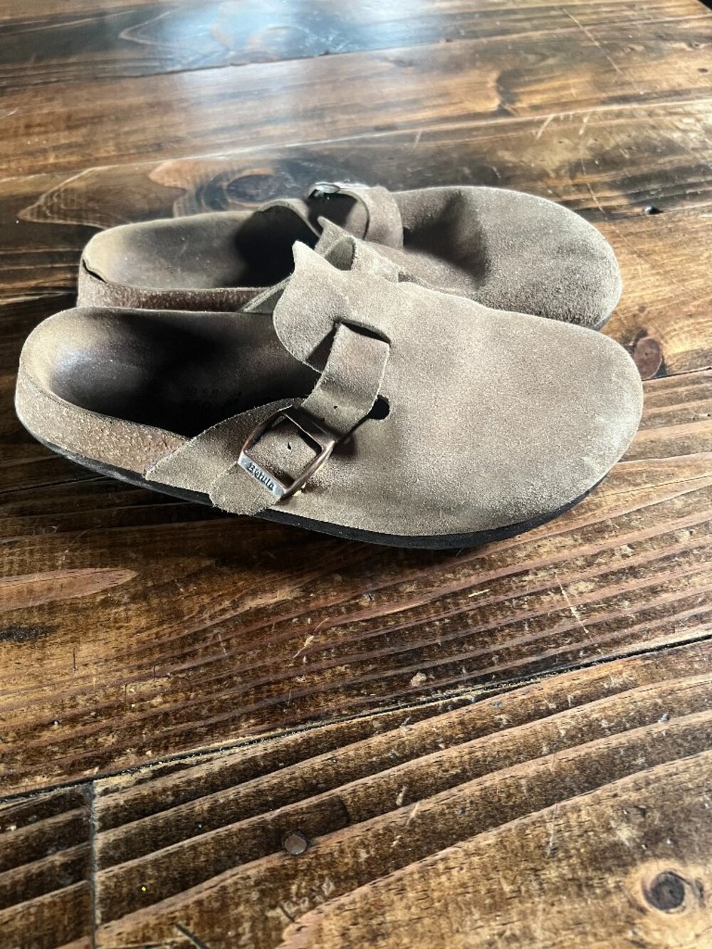 BETULA by Birkenstock Boston Closed Toe Clog Leather Women's Size 39 US 8